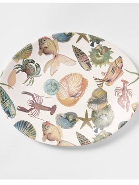 STUDIO MCGEE NWT Melamine Sealife Serve Platter